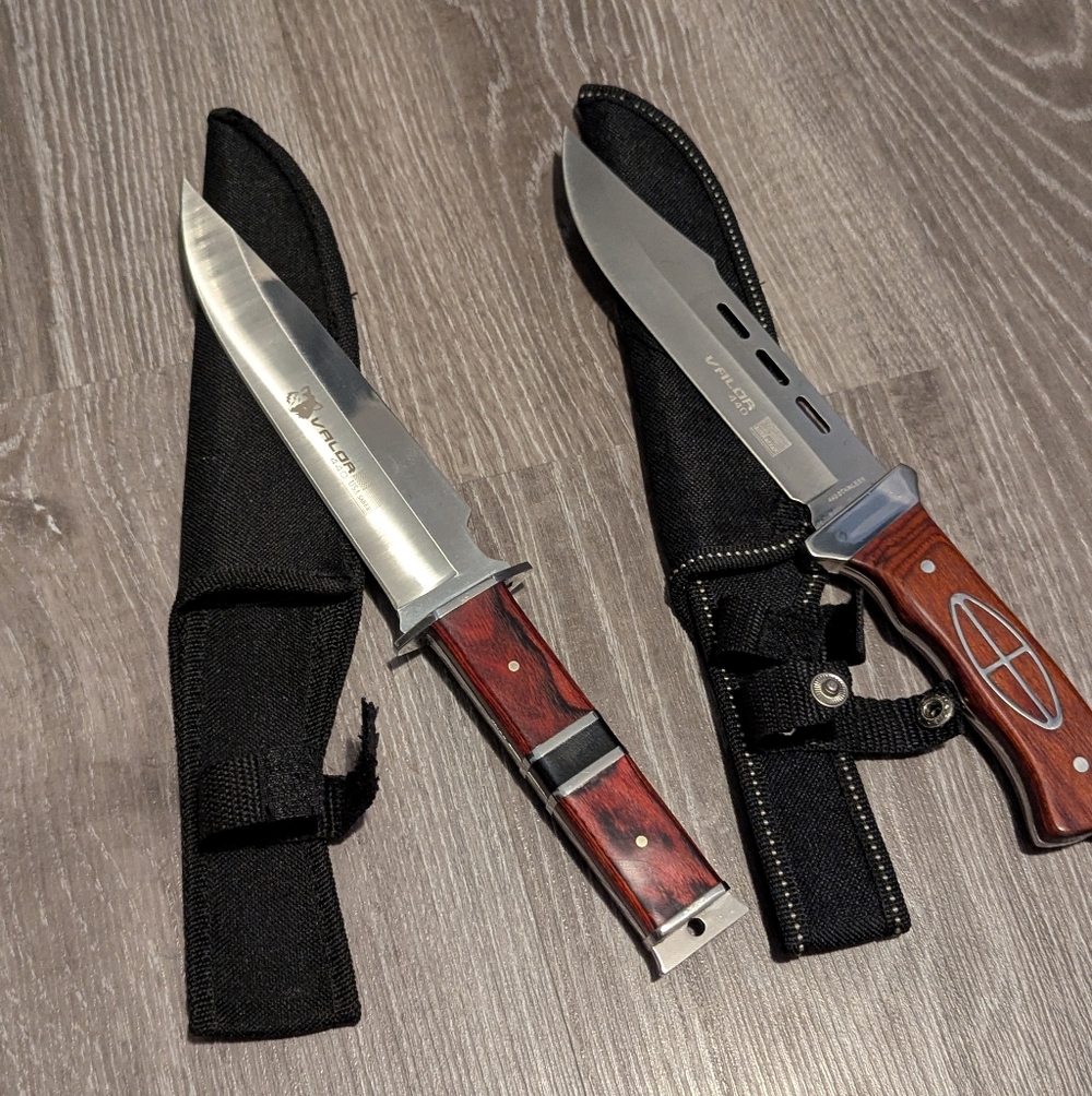 VALOR 440 | classic bowie + tactical knife